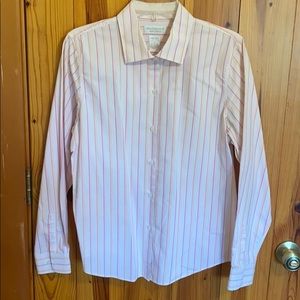 Worthington Non-Iron Cotton Striped Shirt